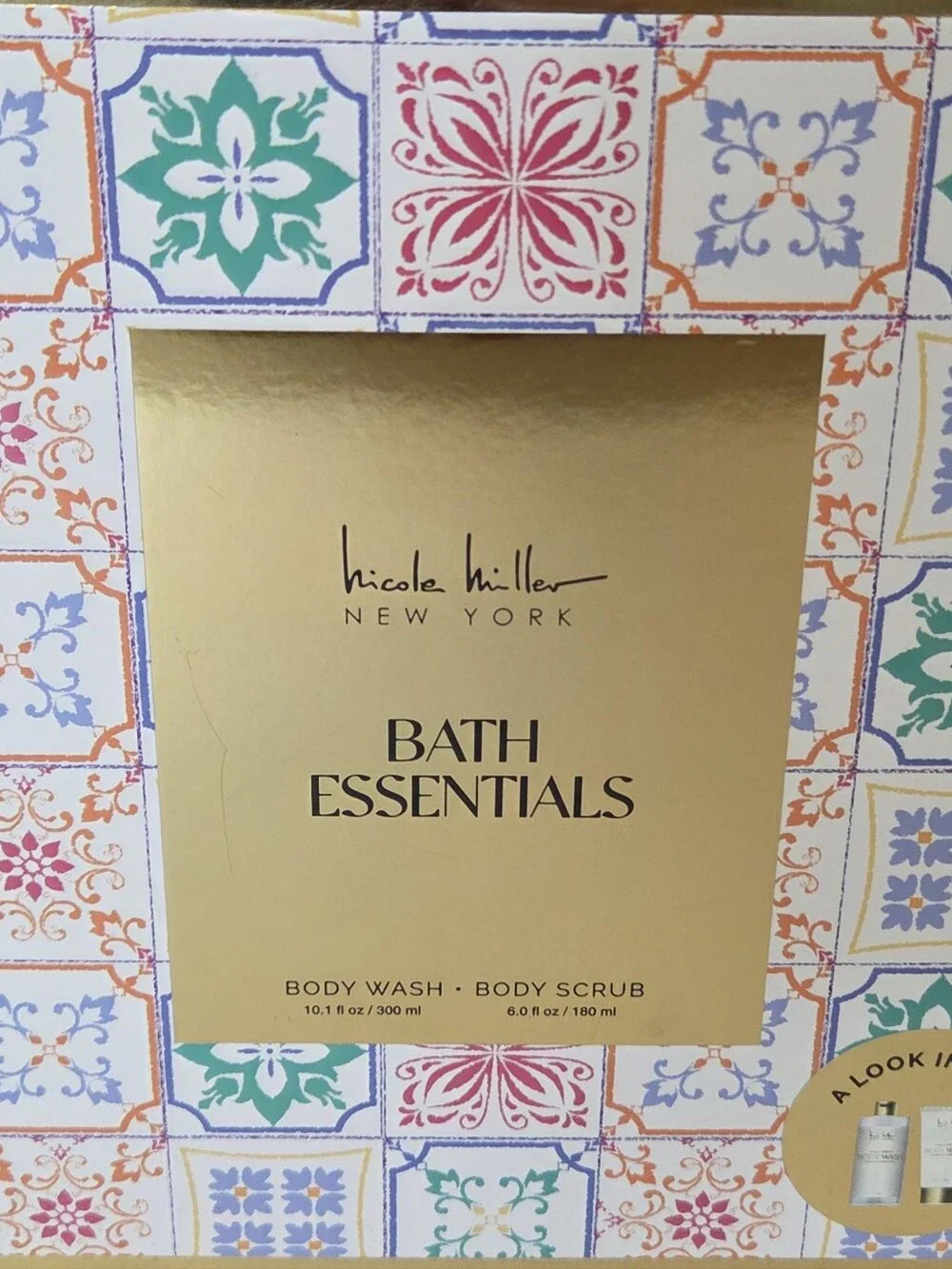 Nicole Miller NY Bath Essentials Gift Set NIB